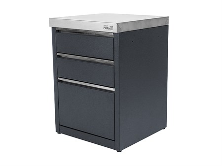 Модуль уличной кухни SMART-600 Стол с тремя ящиками Helios HS-KU03-SY600
