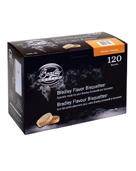 Древесные брикеты для копчения - "Мескит / Mesquite" (120 шт.) Bradley Smoker - фото 7461