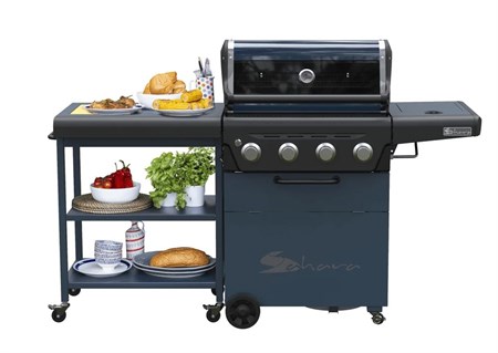 Газовый гриль SAHARA X475 4 B BBQ w/Trolley Smokey Teal 5391535340170 - фото 9113