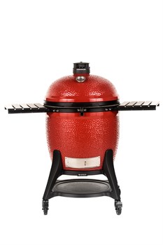 ГРИЛЬ KAMADO BIG JOE III*** RED МОБИЛЬНЫЙ С ТЕЛЕЖКОЙ, БОКОВЫМИ ПОЛКАМИ, ЖАРООТСЕКАТЕЛЕМ И ИНСТРУМ. kj15041021 - фото 9925