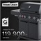 Газовый гриль PRIMELINER G-class 4B 77145